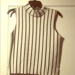 Anthropologie mockneck tank